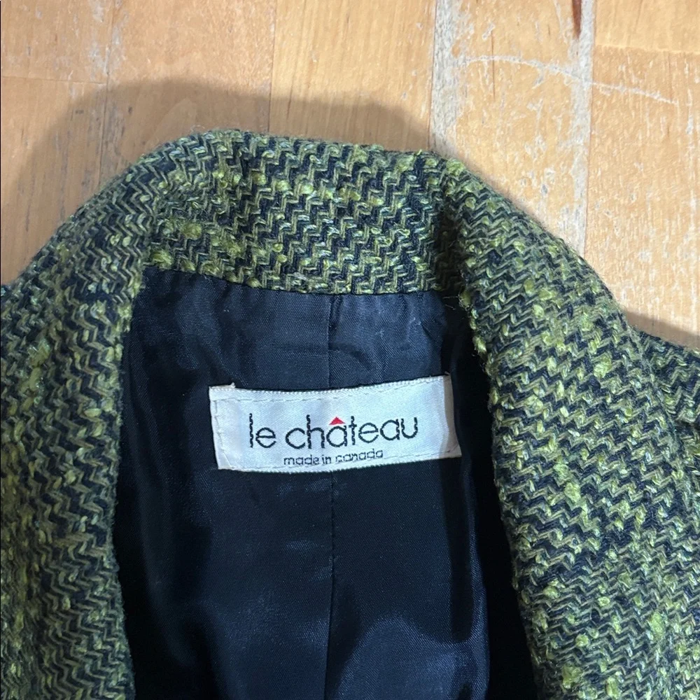 Vintage Le Chateau Double Breasted Blazer and Skirt - Picture 11 of 15